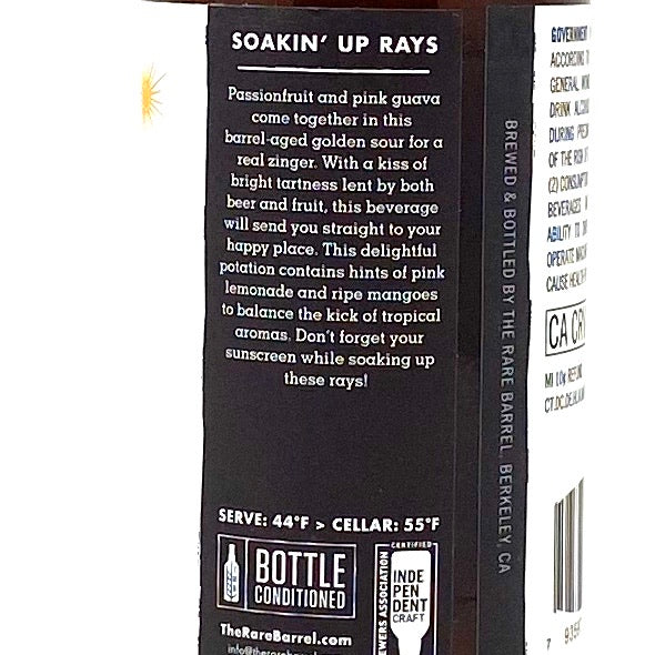 RARE BARREL 2019 SOAKIN UP RAYS 375ml Bottle