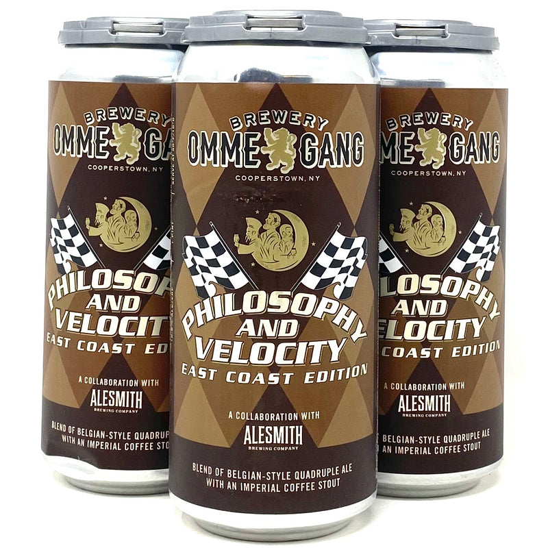 OMMEGANG PHILOSOPHY & VELOCITY EAST COAST EDITION 16oz can