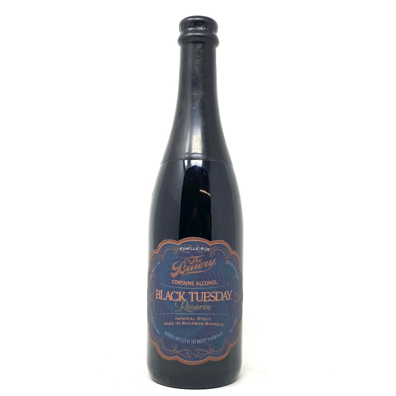 THE BRUERY 2015 BLACK TUESDAY B.B.A. IMPERIAL STOUT 750ml Bottle ***LIMIT 1 BLACK TUESDAY, ANY YEAR PER ORDER***