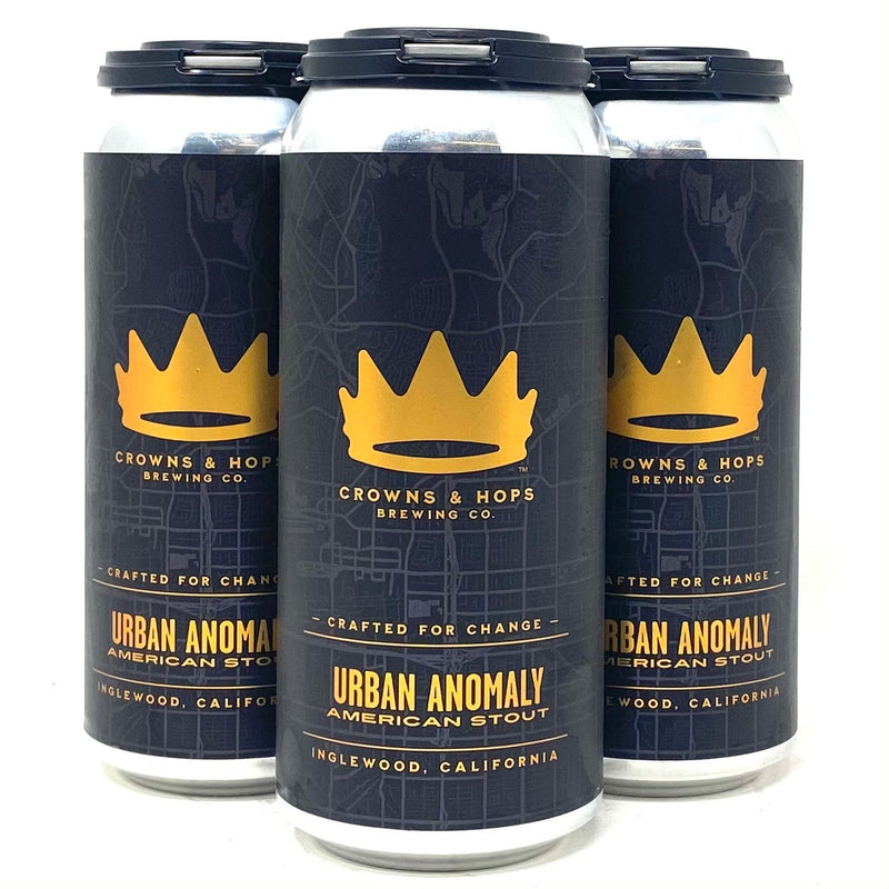 CROWN & HOPS URBAN ANOMALY AMERICAN STOUT 16oz can