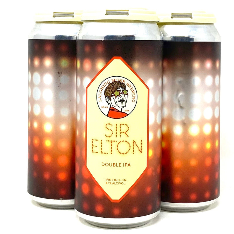 LAUGHING MONK BREWING SIR ELTON DIPA 16oz can