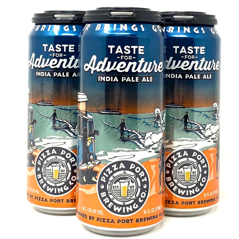 PIZZA PORT TASTE FOR ADVENTURE IPA 16oz can