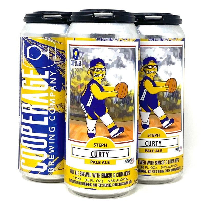 COOPERAGE BREWING STEPH CURTY PALE ALE 16oz can