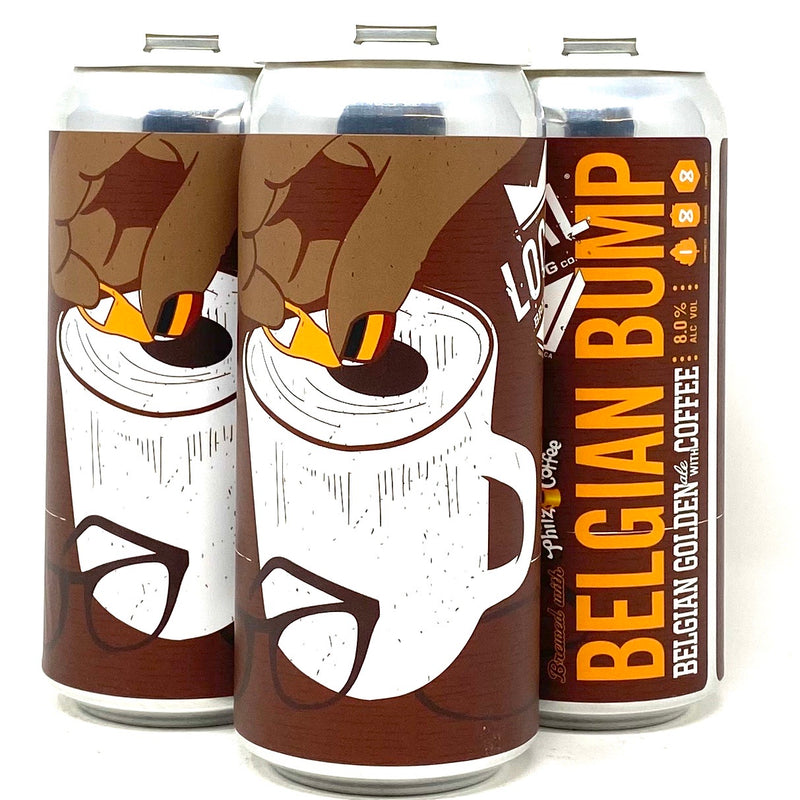 LOCAL BREWING BELGIAN BUMP GOLDEN ALE w/ PHILZ COFFEE 16oz can