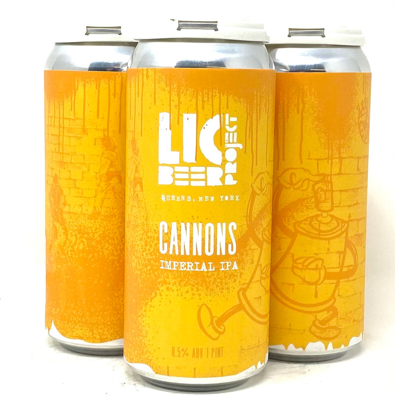 LIC BEER PROJECT CANNONS IMPERIAL IPA 16oz can