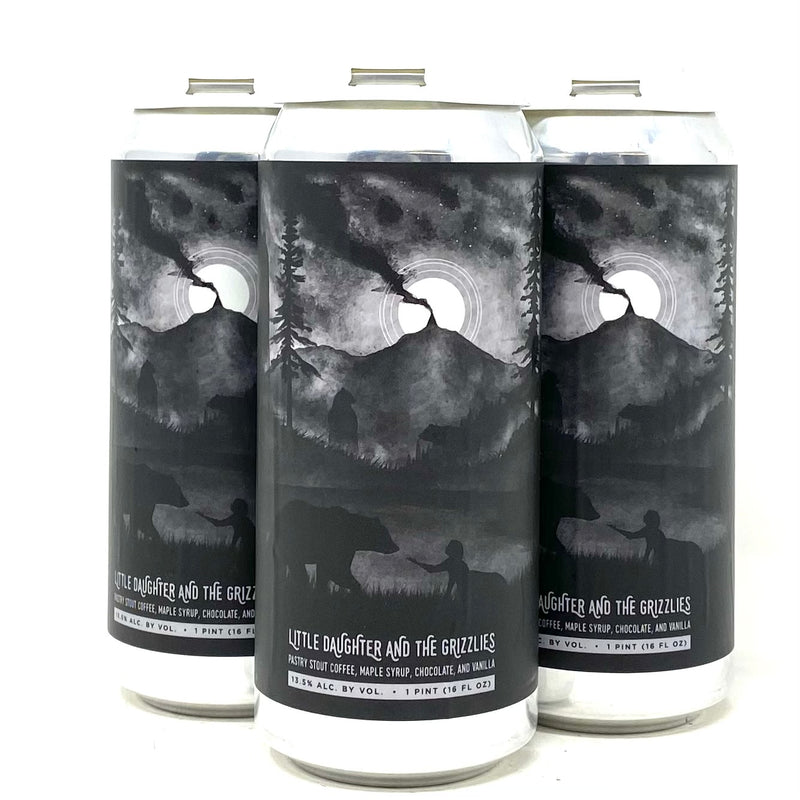 MASON ALEWORKS LITTLE DAUGHTER AND THE GRIZZLIES PASTY STOUT COFFEE, MAPLE SYRUP, CHOCOLATE & VANILLA 16oz can