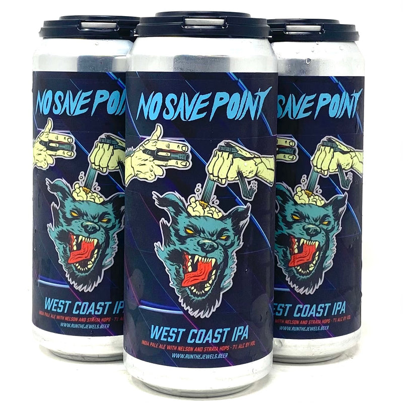 MASON ALEWORKS x RUN THE JEWELS x HORUS ‘NO SAVE POINT’ WEST COAST IPA 16oz can