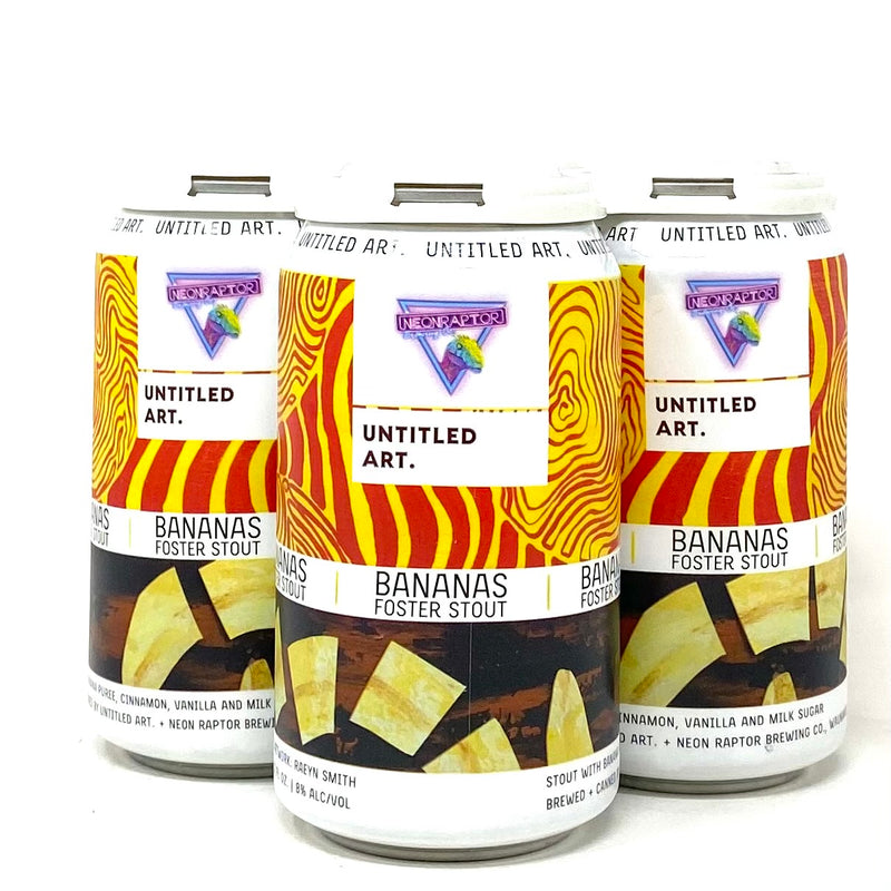 UNTITLED ART BANANAS FOSTER STOUT 12oz can