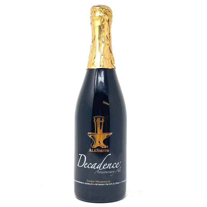 ALESMITH 2009 DECADENCE ANNIVERSARY DUNKEL WEIZENBOCK ALE 750ml Bottle ***LIMIT 1 PER ORDER***