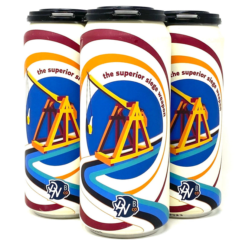 DOUBLE NICKEL BREWING THE SUPERIOR SIEGE WEAPON HAZY IPA 16oz can