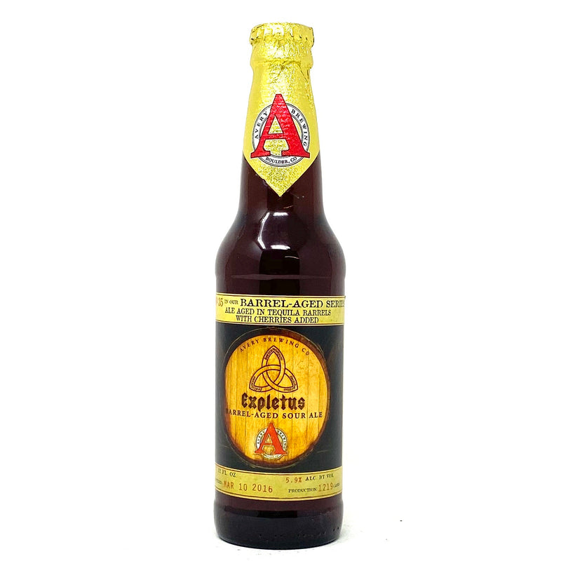 AVERY 2016 EXPLETUS BARREL-AGED SOUR ALE 12oz Bottle ***LIMIT 1 PER ORDER***