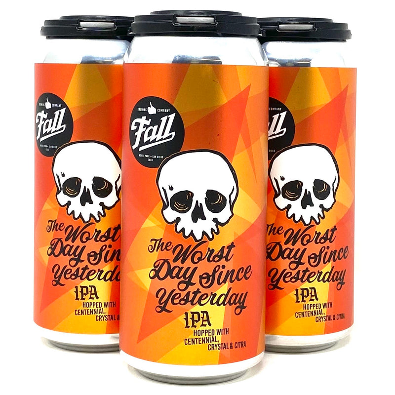 FALL BREWING THE WORST DAY SINCE YESTERDAY IPA 16oz can