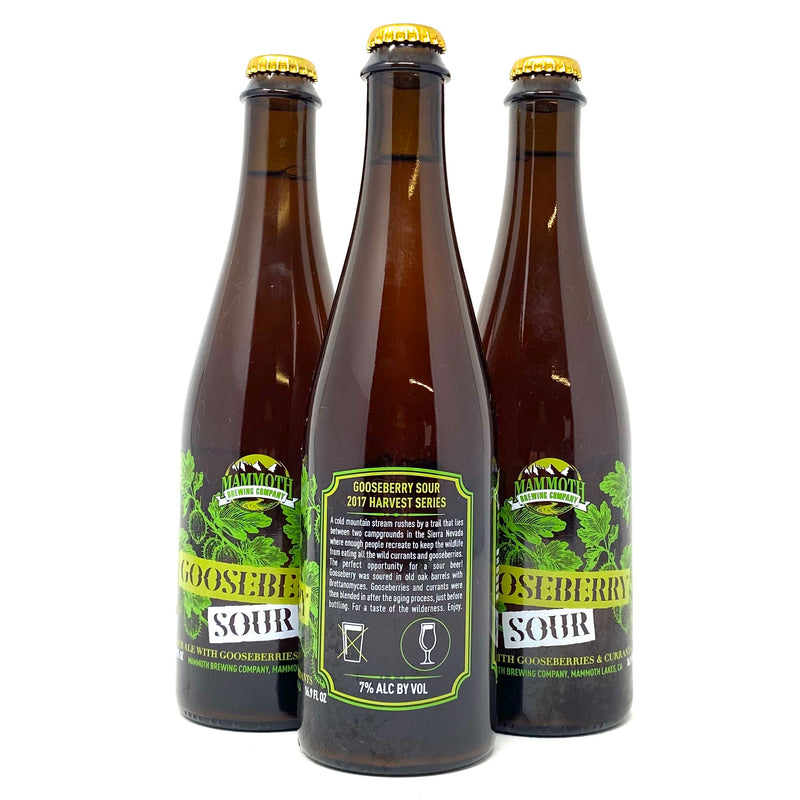 MAMMOTH BREWING Co. GOOSEBERRY SOUR 16.9oz Bottle