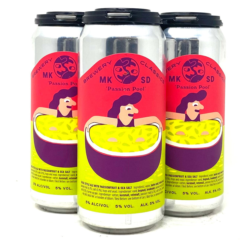 MIKKELLER BREWING PASSION POOL GOSE STYLE ALE 16oz can
