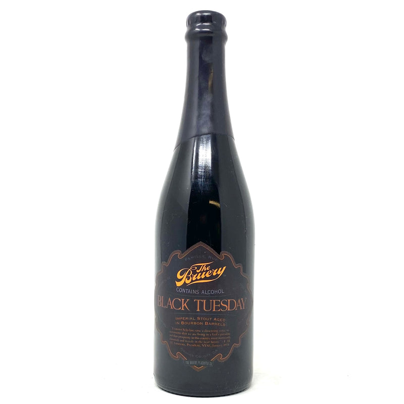 THE BRUERY 2012 BLACK TUESDAY B.B.A. IMPERIAL STOUT 750ml Bottle ***LIMIT 1 BLACK TUESDAY, ANY YEAR PER ORDER***