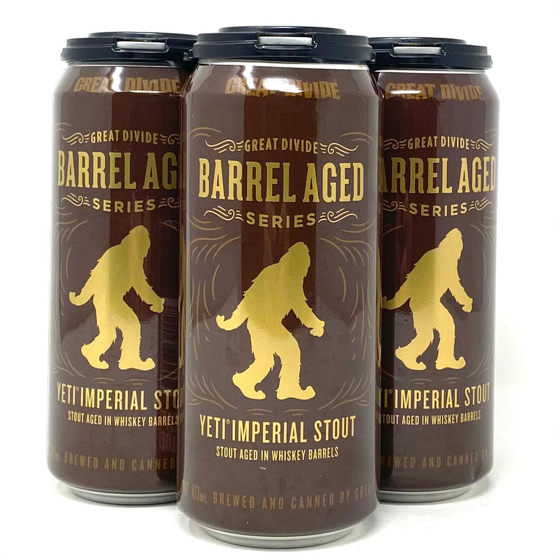 GREAT DIVIDE B.A. YETI IMPERIAL STOUT 16oz can