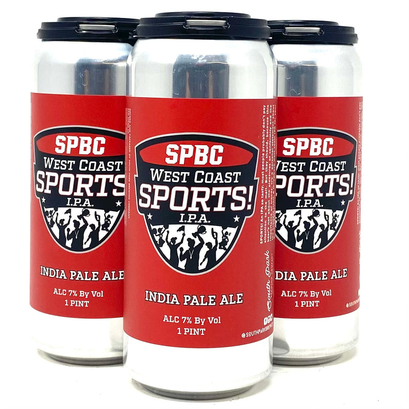 SOUTH PARK BREWING WEST COAST SPORTS IPA 16oz can