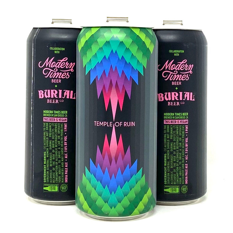MODERN TIMES & BURIAL BEER / TEMPLE OF RUIN IPA 16oz can