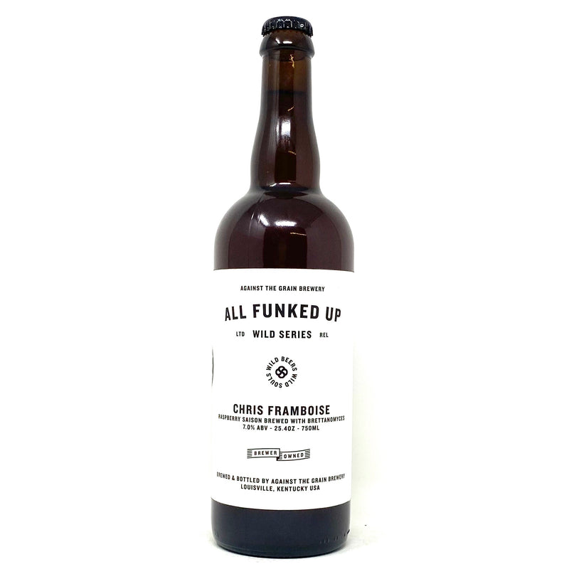 AGAINST THE GRAIN ALL FUNKED UP CHRIS FRAMBOISE RASPBERRY SAISON 750ml Bottle