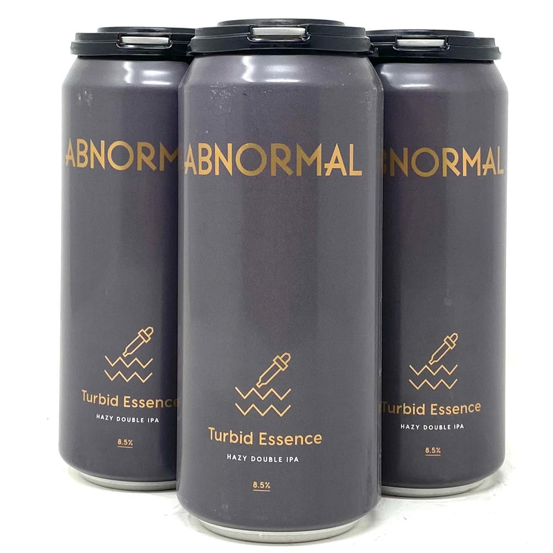 ABNORMAL BEER Co. TURBID ESSENCE HAZY DOUBLE IPA 16oz can