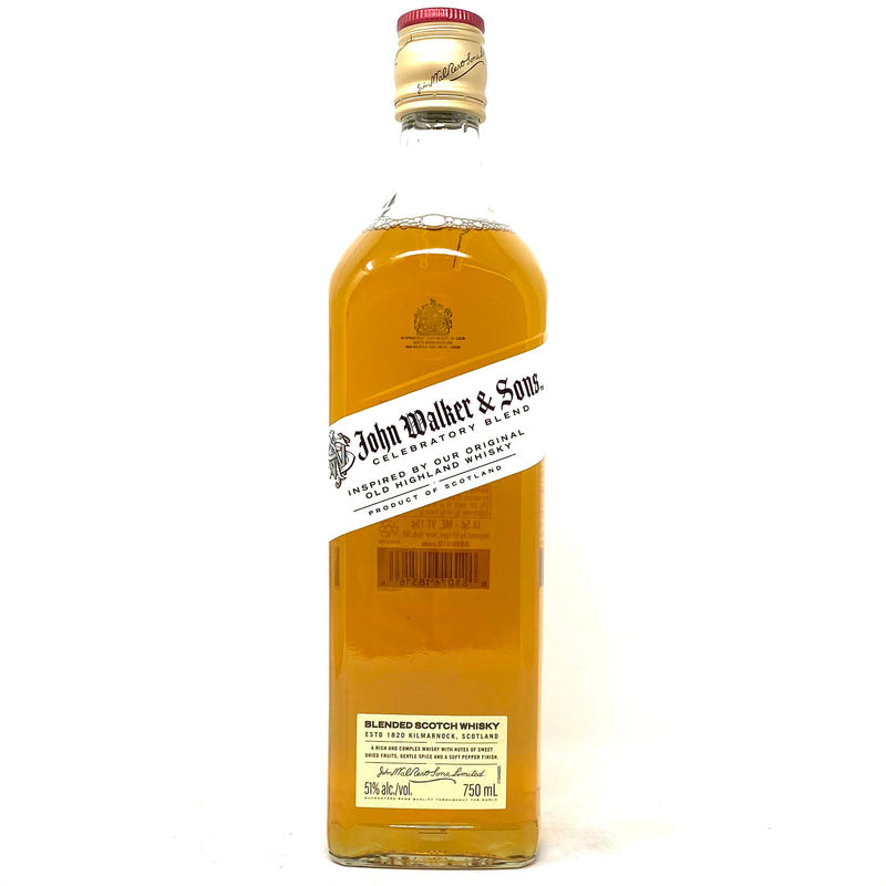 JOHN WALKER & SONS CELEBRATORY BLEND SCOTCH WHISKY 750ml Bottle
