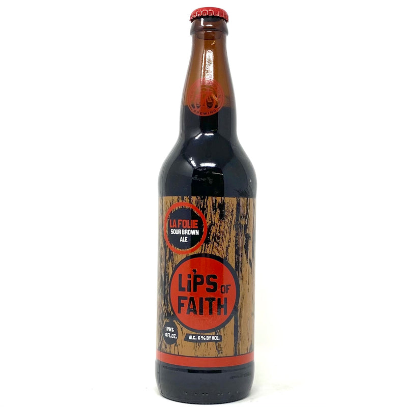 NEW BELGIUM 2009 ‘LIPS OF FAITH SERIES’ LA FOLIE SOUR BROWN ALE 22oz Bottle