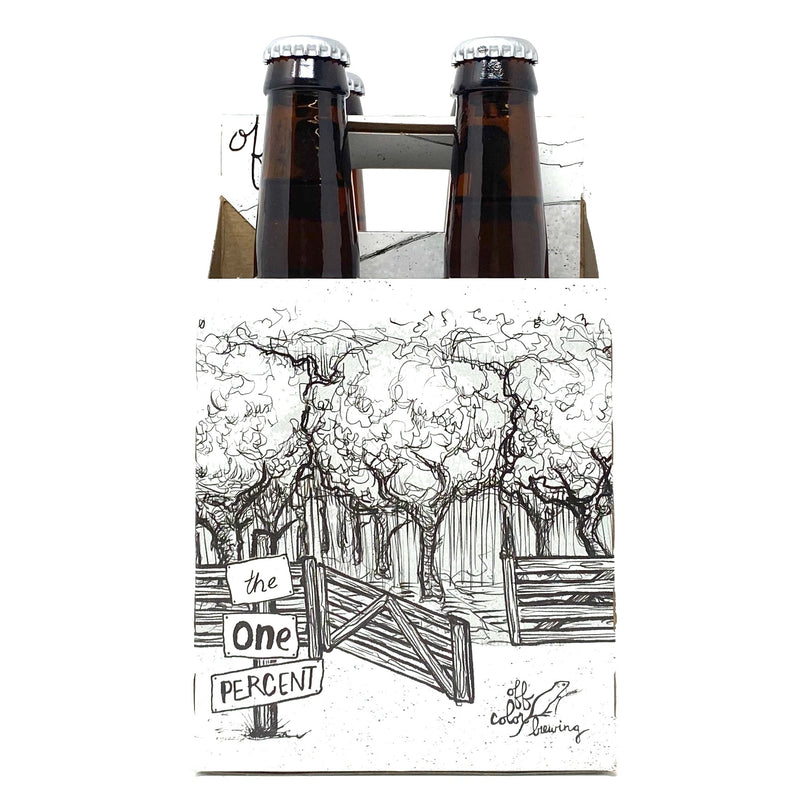 OFF COLOR BREWING THE ONE PERCENT WIT-STYLE W/ CHERRIES 12oz Bottle