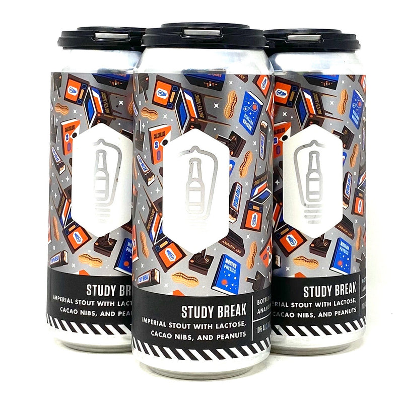 BOTTLE LOGIC BREWING STUDY BREAK IMPERIAL STOUT 16oz can