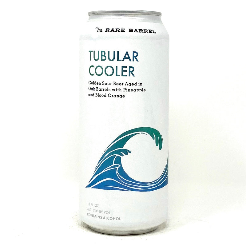 RARE BARREL TUBULAR COOLER BA GOLDEN SOUR w/ PINEAPPLE AND BLOOD ORANGE 16oz can