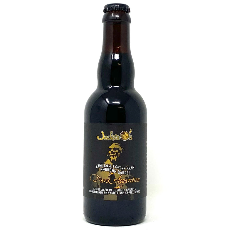 JACKIE O'S DARK APPARITION VANILLA COFFEE BEAN BOURBON BARREL AGED STOUT 12.7oz  (LIMIT 1 PER PURCHASE)