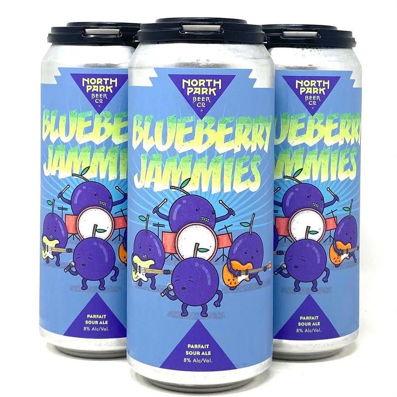 NORTH PARK BEER CO. BLUEBERRY JAMMIES PARFAIT SOUR ALE 16oz can