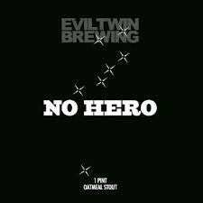 Evil Twin No Hero Oatmeal Stout 16oz CAN