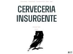 Insurgente Tiniebla brewed with orange peel & Coriander 22oz