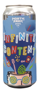 NORTH PARK BEER CO. INFINITE CONTENT DDH HAZY IPA 16oz can