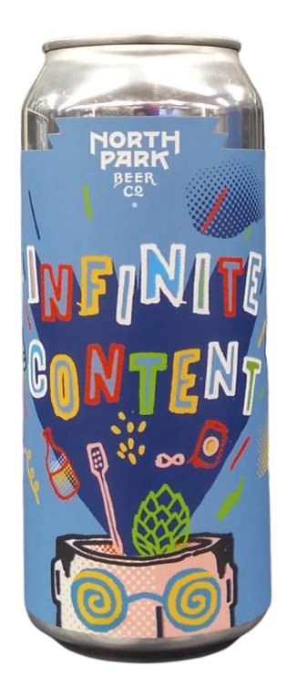 NORTH PARK BEER CO. INFINITE CONTENT DDH HAZY IPA 16oz can