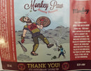 MONKEY PAW THANK YOU 5TH ANNIVERSARY DOUBLE IPA 22OZ LIMT 6