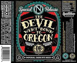 Ninkasi Brewing﻿/ Devils Backbone Brewing Company﻿ The Devil Went Down To Oregon 22oz
