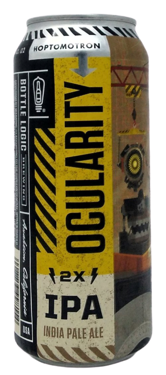 BOTTLE LOGIC BREWING OCULARITY DOUBLE IPA 16oz can