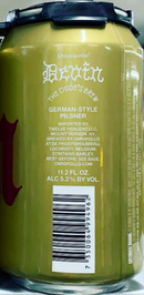 OMNIPOLLO DEVIN THE DUDE'S BREW GERMAN STYLE PILSNER 12oz can