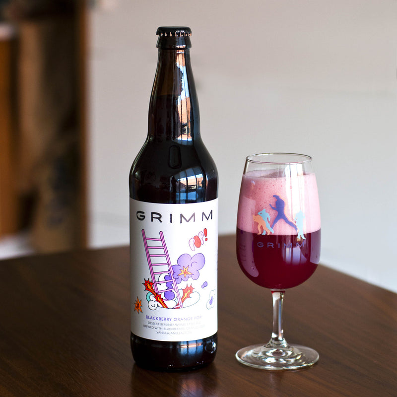 Grimm Cherry Blackberry Orange Pop! 22oz LIMIT 1
