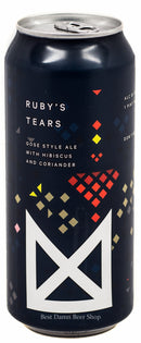 Marz Brewing Ruby's Tears  Gose Style Ale with Hibiscus and Coriander