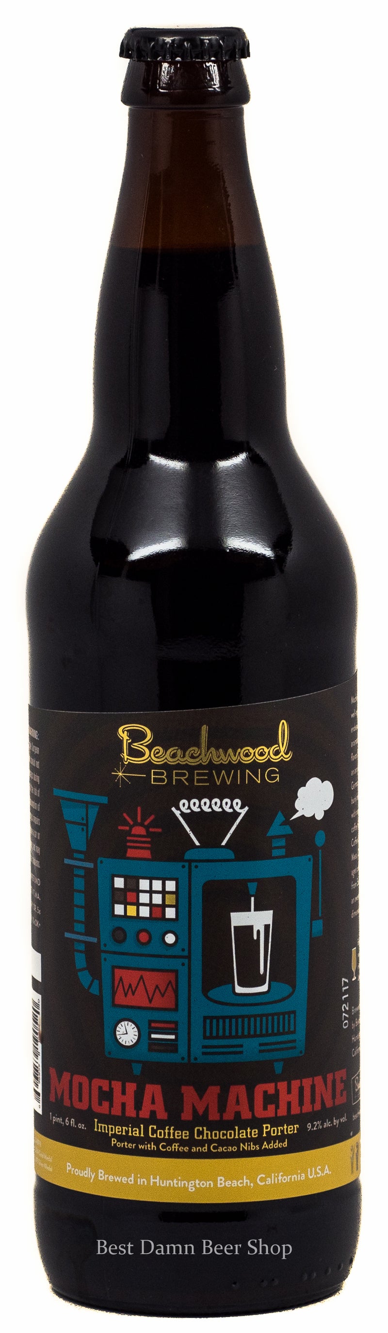 Beachwood Brewing Mocha Machine Imperial Coffee Chocolate Porter 22oz LIMIT 4