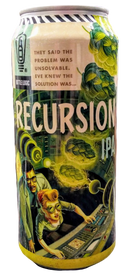 BOTTLE LOGIC BREWING RECURSION IPA 16oz can