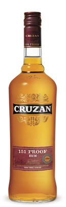 CRUZAN 151 PROOF RUM