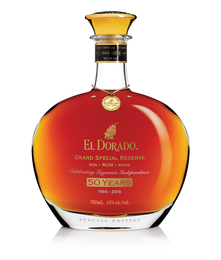 EL DORADO GRAND SPECIAL 
RESERVE (50TH ANNIVERSARY) RUM