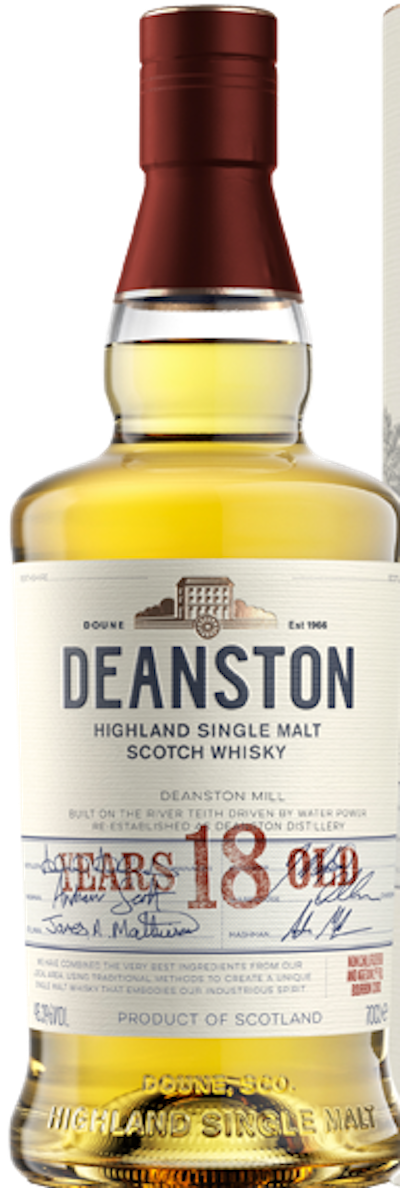 DEANSTON 18 YR SINGLE MALT SCOTCH