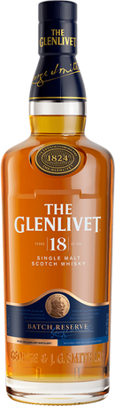 GLENLIVET 18 YR SINGLE MALT SCOTCH