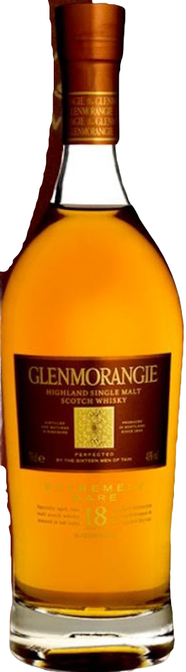GLENMORANGIE 18 YR EXTREMELY RARE SINGLE MALT SCOTCH
