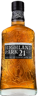 HIGHLAND PARK 21 YR SINGLE MALT SCOTCH