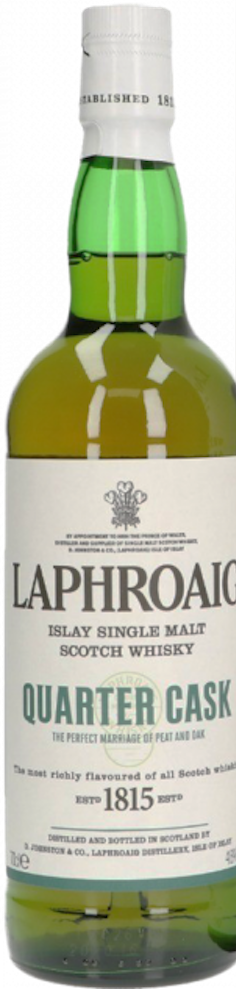 LAPHROAIG QUARTER CASK SINGLE MALT SCOTCH